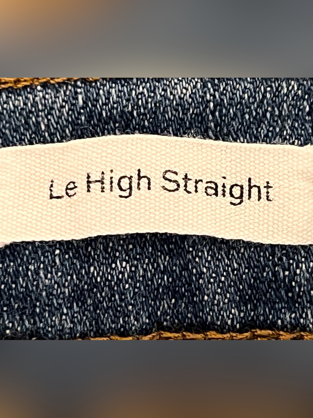 FRAME Le High Ankle Straight Leg
Jeans Bestia Blue Size 33 - Picture 7 of 16